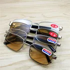 Солнцезащитное стекло Vazrobe с диоптриями для мужчин и женщин, стекло для чтения с защитой UV400, с кристаллами, защита от царапин, + 1,0, 1,5, 2,0, 2,5, 3,0, 3,5, 4 класса