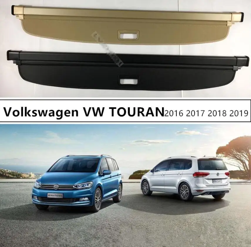

Для багажника заднего багажника, защитная крышка для Volkswagen VW TOURAN 2016 2017 2018 2019, высококачественные автомобильные аксессуары