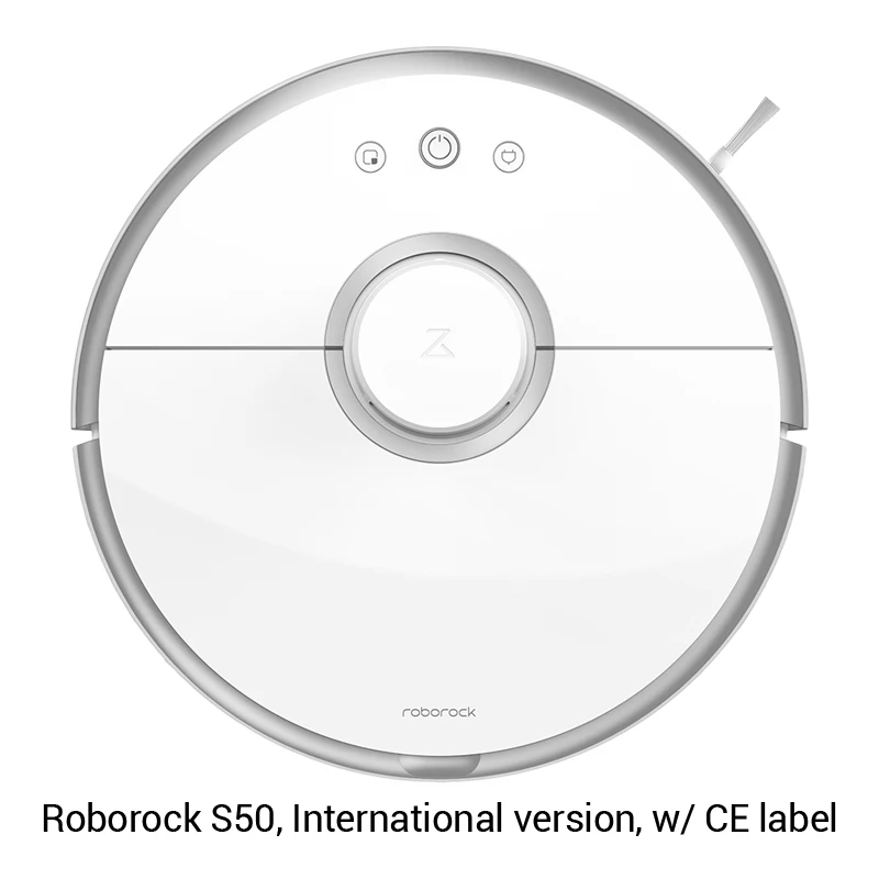 Roborock S50 Mi робот пылесос 2 очистки и хандрить автоматический пыли стерилизовать Smart планируется ручная стирка - Цвет: roborock S50 white