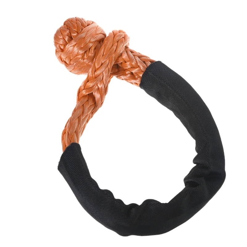 

Аварийно-спасательная прочная Скоба для автомобиля, фунта, синтетическая мягкая скоба с защитным рукавом