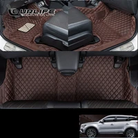 for geely atlas pro azkarra 2021 car floor mat leather interior decoration styling cover anti dirty rugs accessories part