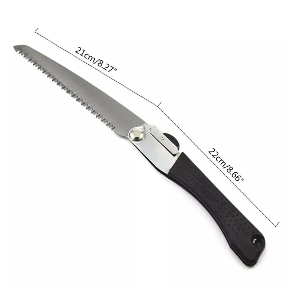 

Stainless Steel Hand Saw Tool Useful Folding For Trimming Branches Garden