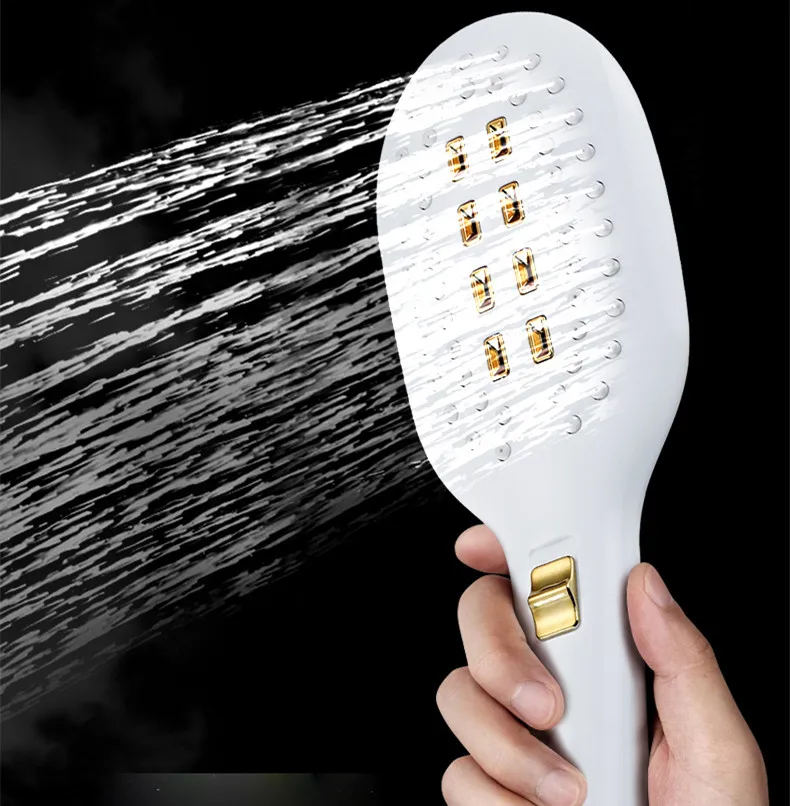 Thermostatic Shower Faucets Senducs Digital Bathroom Set Rainfall Hand Head Luxury White Gold Bath Sets | Обустройство дома