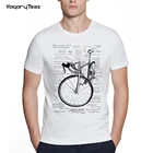 Забавная Дизайнерская футболка с велосипедной упаковкой, летняя мужская футболка с коротким рукавом, велосипедные спортивные белые повседневные топы, рандомные футболки в стиле хип-хоп для мальчиков