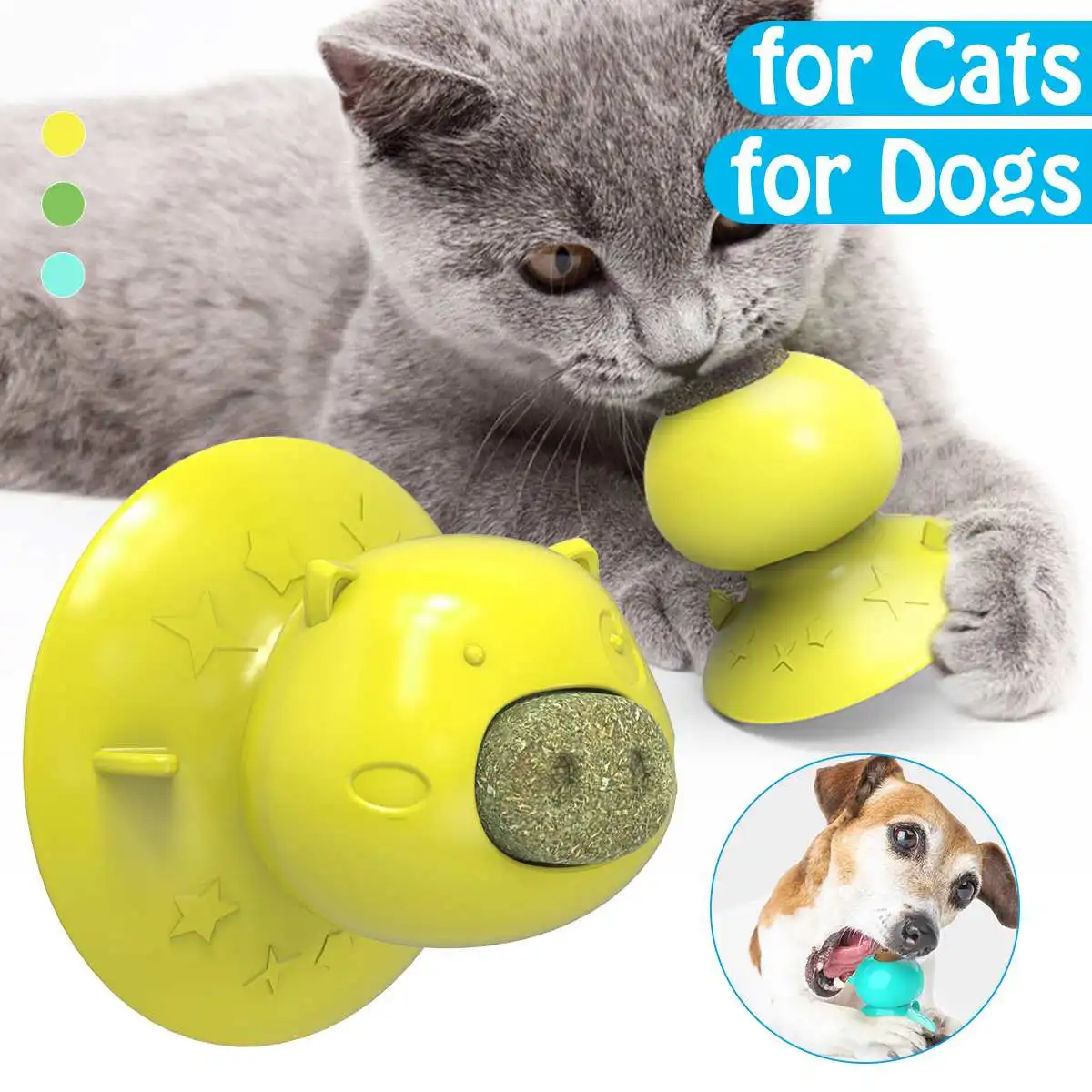 

Настенная Игрушка-грызунок с присоской для кошек и кошачьей мяты