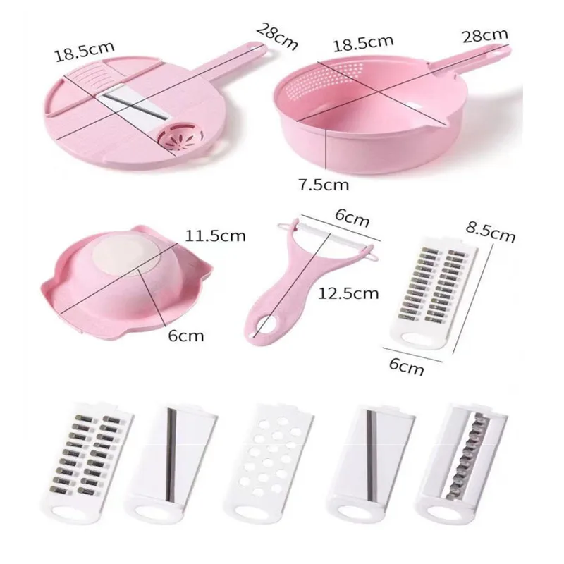 

12 In 1 Carrot Potato Peeler Slicer Fruit Peeler Cheese Onion Steel Blade Knife Kitchen Vegetable Tools Kitchen Food Gadgets