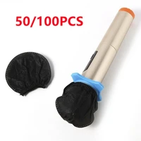50100pcs microphone sanitary cover odor removal disposable mike cover 7 50cm microphone cover windscreen l69f
