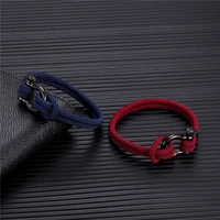 2021 new mens braided titanium steel bracelet horseshoe buckle stainless steel jewelry bracelet personalized jewelry gifts