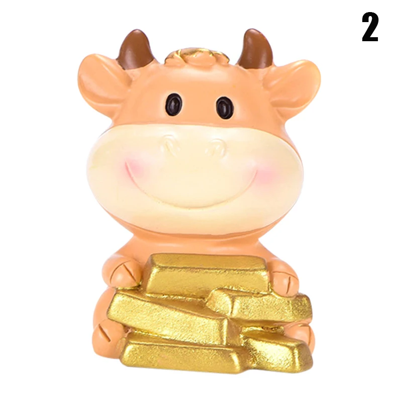 2021 год Китайский Зодиак ОКСа украшения для дома из смолы с Новым годом хорошие