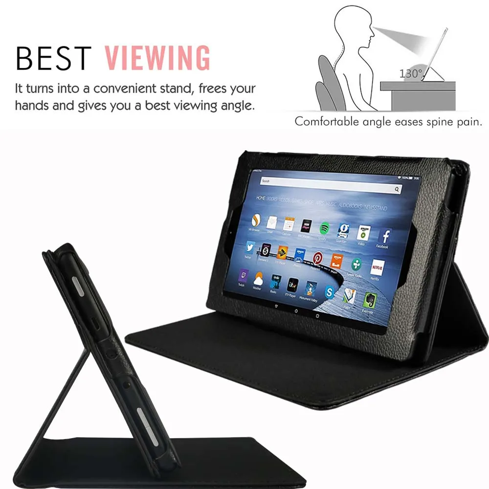 KK &amp LL для Amazon Kindle Fire/Kindle Fire HD 8 (6th/7/8th поколения 2016 2017 2018 выпуска)-умный планшет