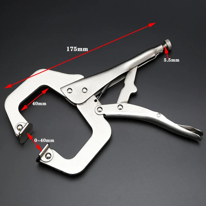 6 &quotC зажим сварки для работы по дереву шип локатор сцепление тиски замок