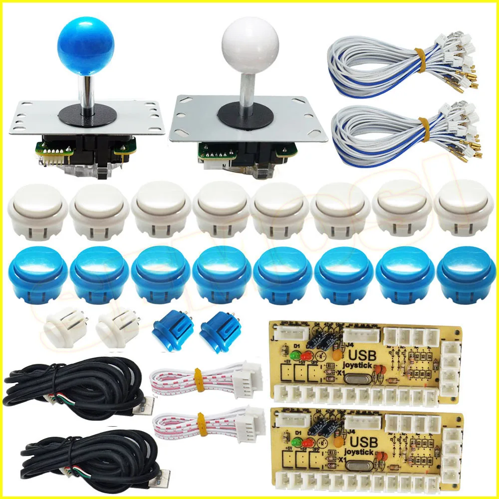2 игрока аркадная игра сделай сам запчасти Нулевая задержка USB кодировщик PC