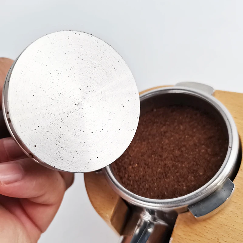 51 мм 53 58 нержавеющая сталь Кофеварка Nespresso плоский Темпер эспрессо деревянная