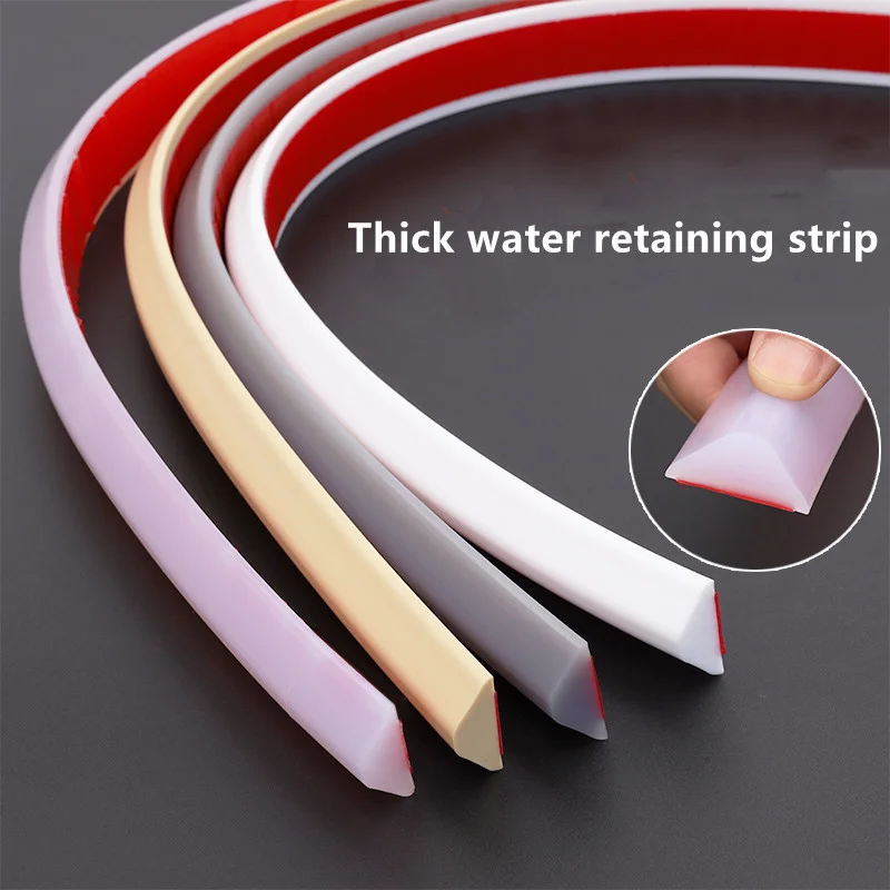 Пробка для воды в ванную комнату сгибаемый силиконовый порог душа разделение