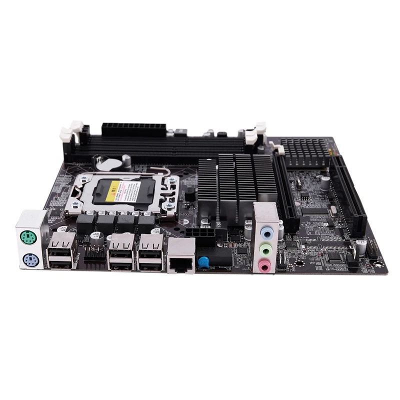 PPYY новый X58F LGA1366 настольный компьютер материнская плата с жесткими дисками SATA 3 0/2