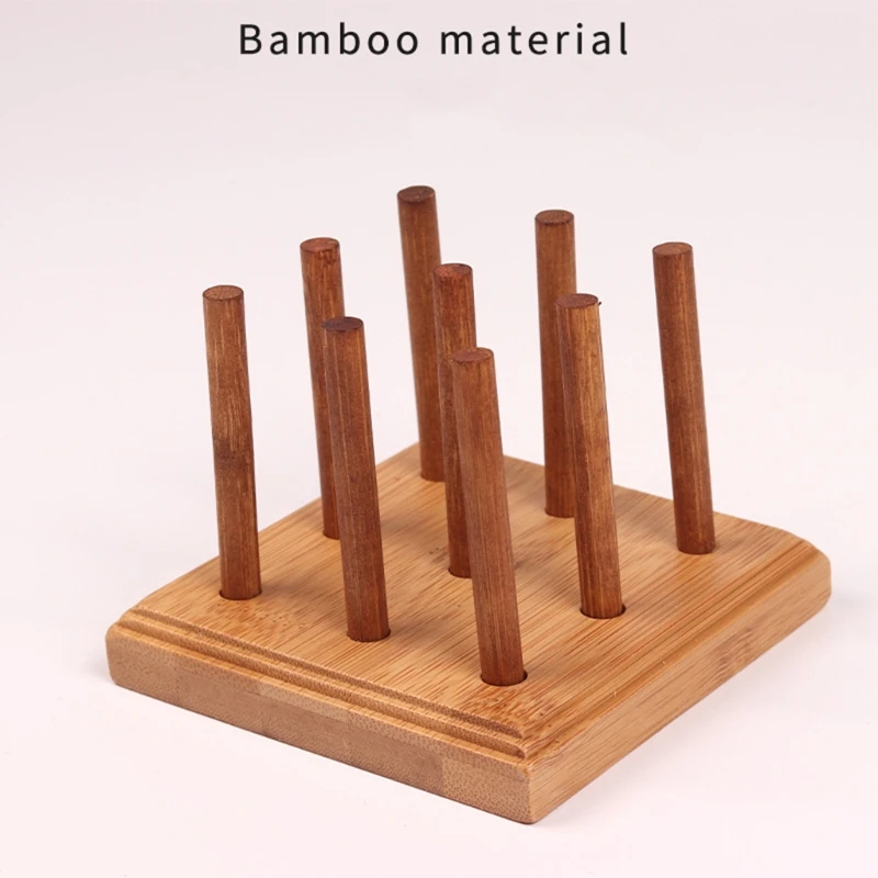 

G2AD Mini Tic-Tac-Toe Wooden Puzzle Game for Kids Modern 3D XOXO Chess Crosses Brain Teaser Parent-Child Interaction Toys