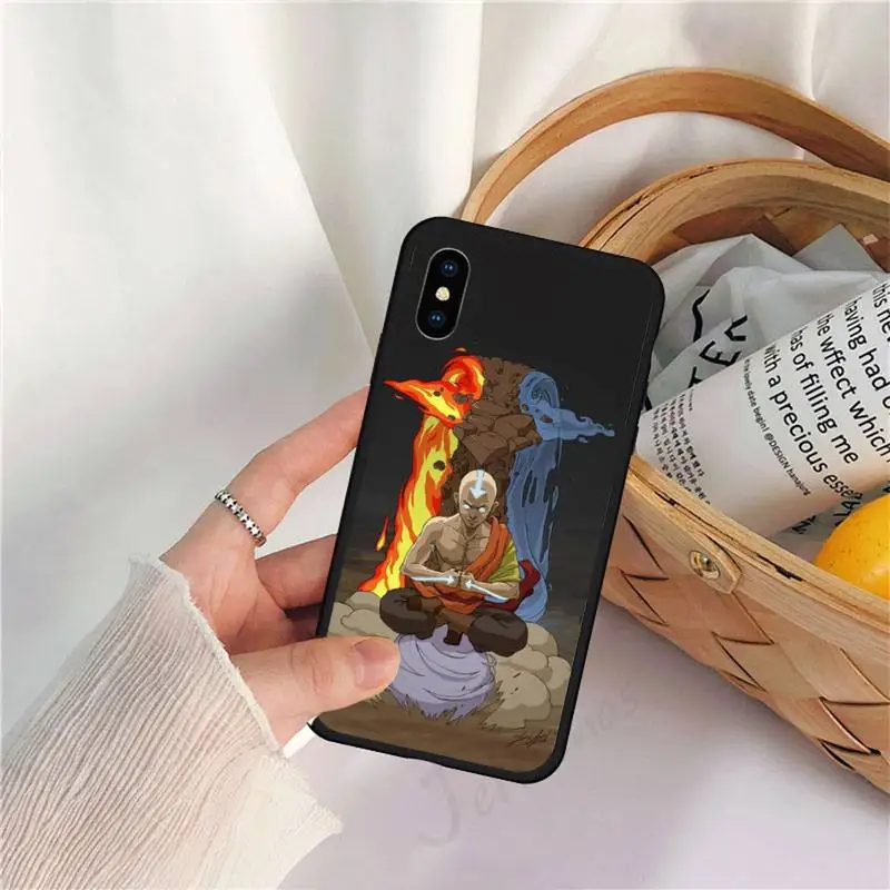 

Avatar The Last Airbender anime Phone Case for iPhone 11 12 pro XS MAX 8 7 6 6S Plus X 5S SE 2020 XR luxury brand shell