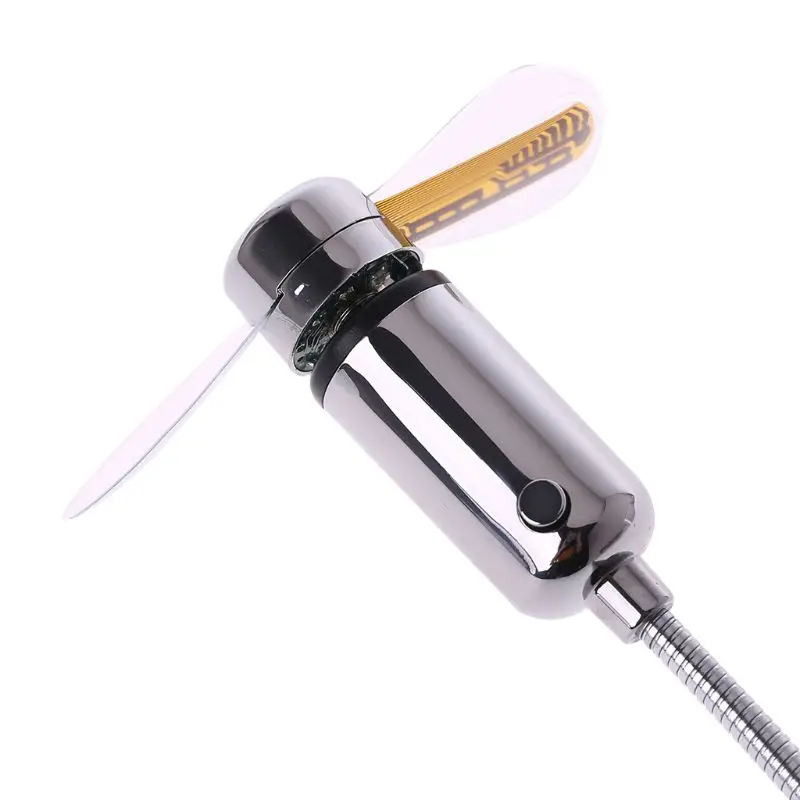 

Flexible Gooseneck USB LED Clock Fan with Real Time Display For Notebook PC