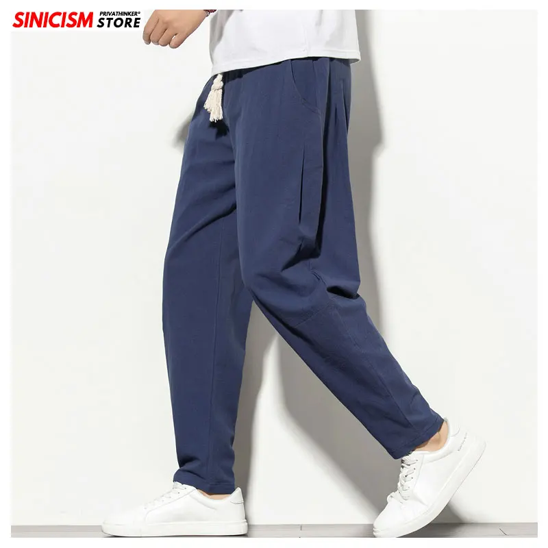 Мужские повседневные брюки-шаровары Sinicism Store осень 2020 брюки для фитнеса одежда