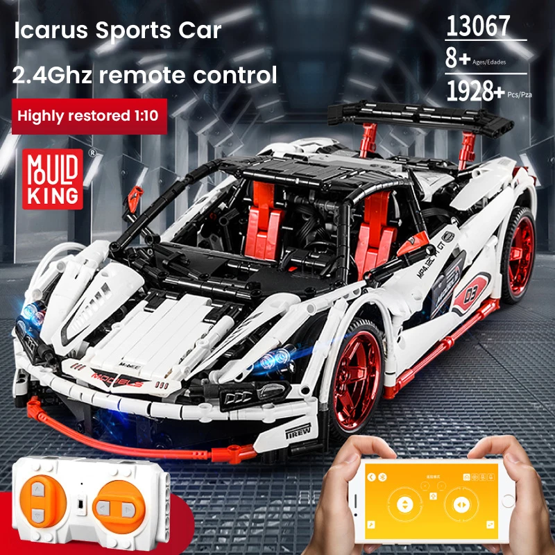 

Kids Educational DIY Toys MOC High-Tech The P1 Super Hypercar Roadsters Car Model Sets Building Blocks Car Bricks Christmas Gift