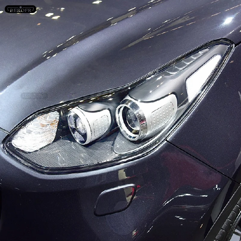 Тонировка для автомобильных фар Черная защитная пленка прозрачная наклейка Kia Rio