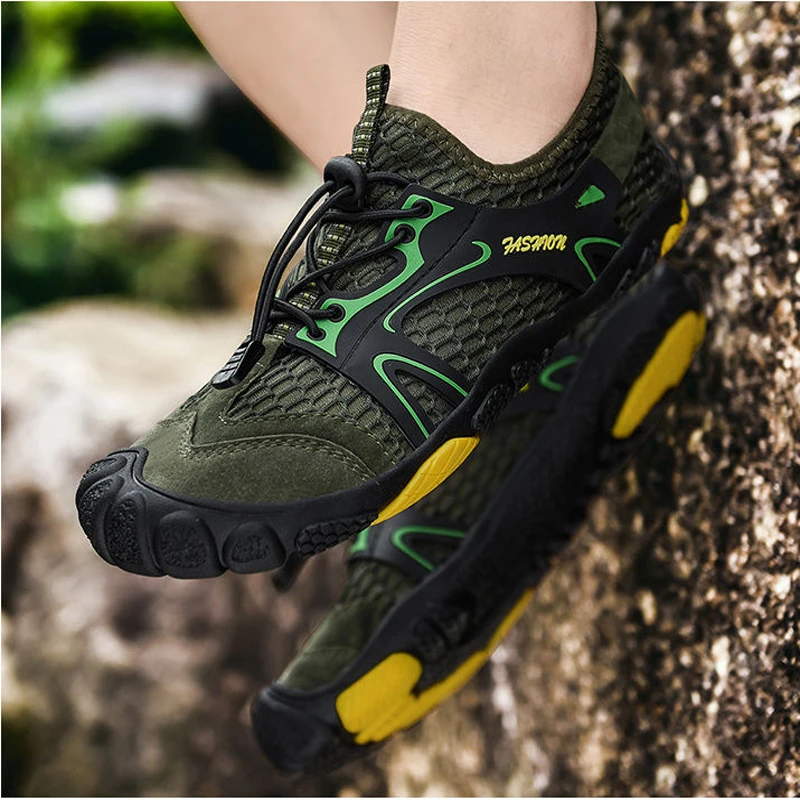 Босоножки мужские быстросохнущие Нескользящие для плавания и дайвинга пляжные