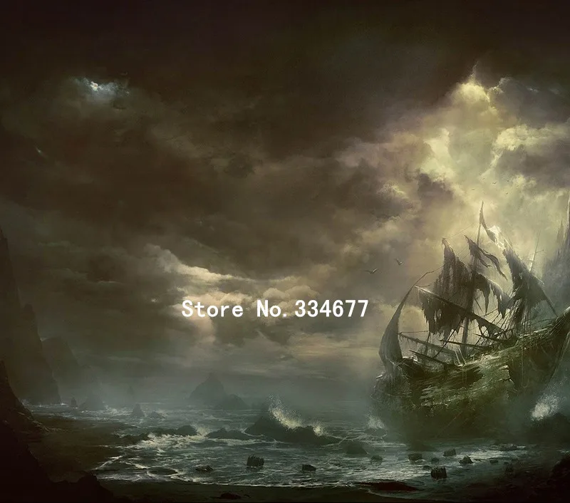 

Морская парусная лодка, счетный крест, комплекты для рукоделия вышивки, ремесла 14ct, без принта, Aida DMC, сделай сам, искусство ручной работы, дом...