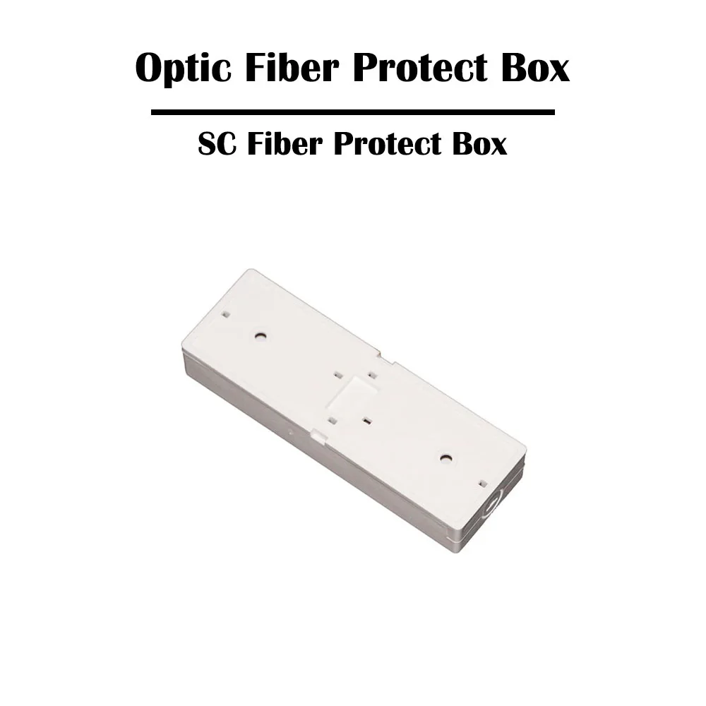 5 шт./лот SC волоконно защитная коробка с/без Оптического Адаптера UPC/APC SM