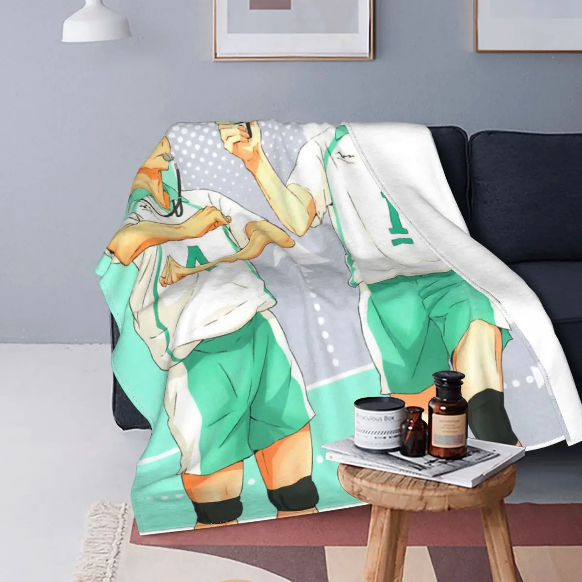 

Haikyuu одеяло из кораллового флиса плюшевое летнее одеяло Tooru Oikawa аниме портативный тонкий плед одеяло s для постельного белья спальни пледы