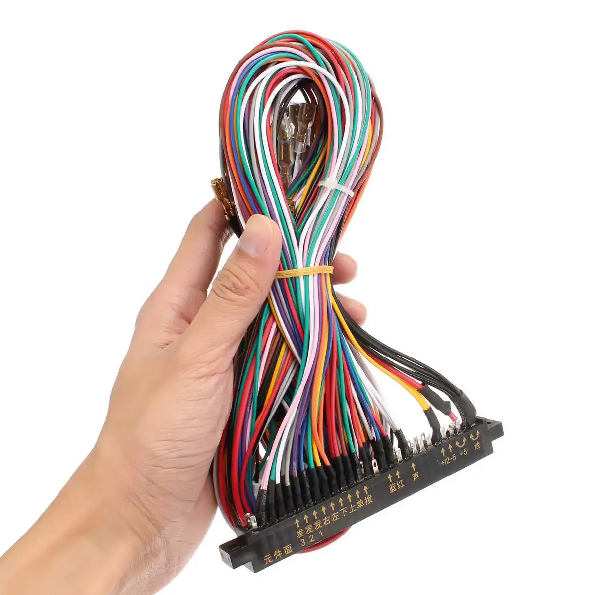

Jamma wire harness 56 pin Joystick button connector for arcade cabinet accessories games JAMMA Line Extension Line 2 Players