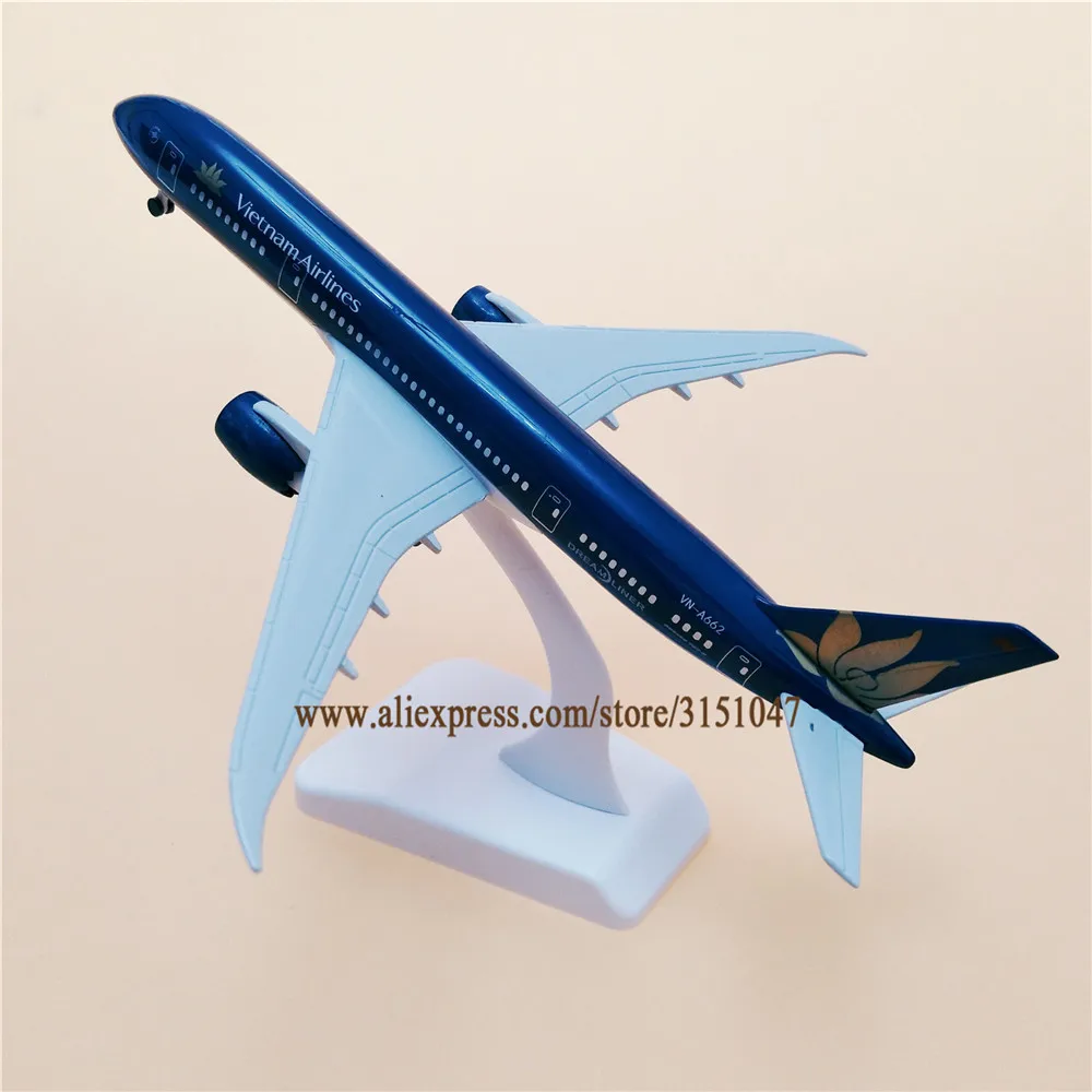 20 см Air Vietnam Airlines Boeing 787 B787 Airways модель самолета сплав Металл литье под давлением
