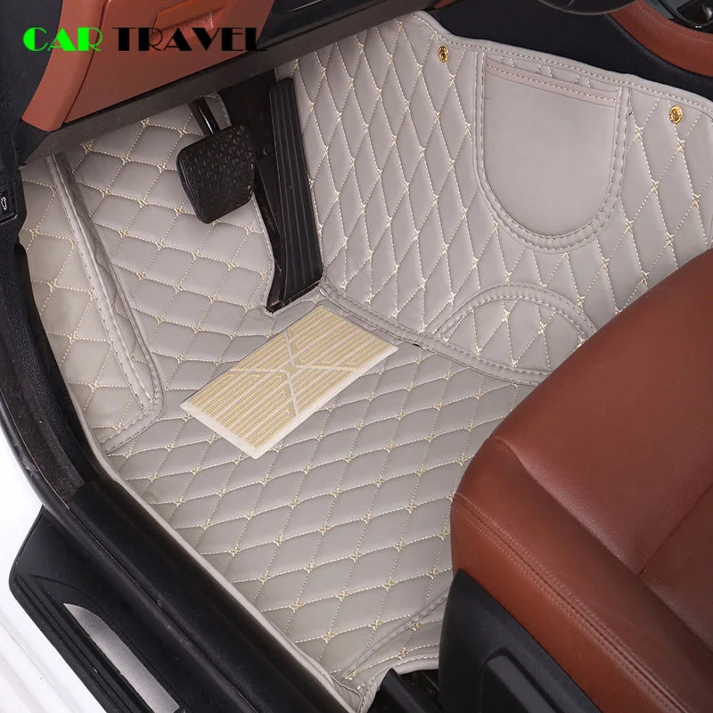 Gray front 1 pcs Кож специальные автомобильный коврик для Mazda все модели mazda 3, 5, 6, 8 лет, CX-5 CX-7 MX-5 CX-9 CX-4 atenza стайлинга автомобилей, автомобильные аксессуары - Название цвета: Gray front 1 pcs