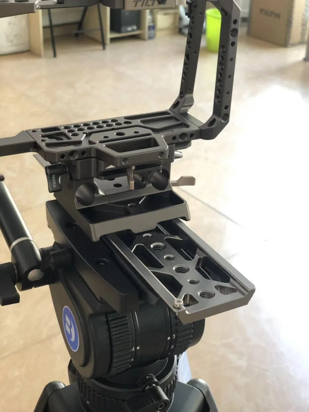BEILATE 10 дюймов легкая ласточкин хвост пластина для TILTA BMPCC4K/6 к A7S2 A7RM3 A9 BMPCC4K камера установка с 1/" и 3/8" винтовое отверстие