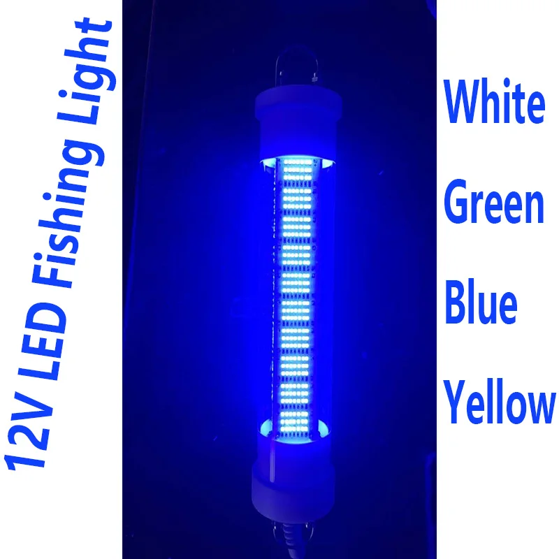 Затемнения 300 вт 200W 140W DC12V высокое Мощность подводный светодиодный рыболовный