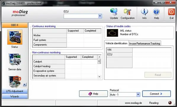 MoDiag Professional v2.8.603 Многоязычная + Активация