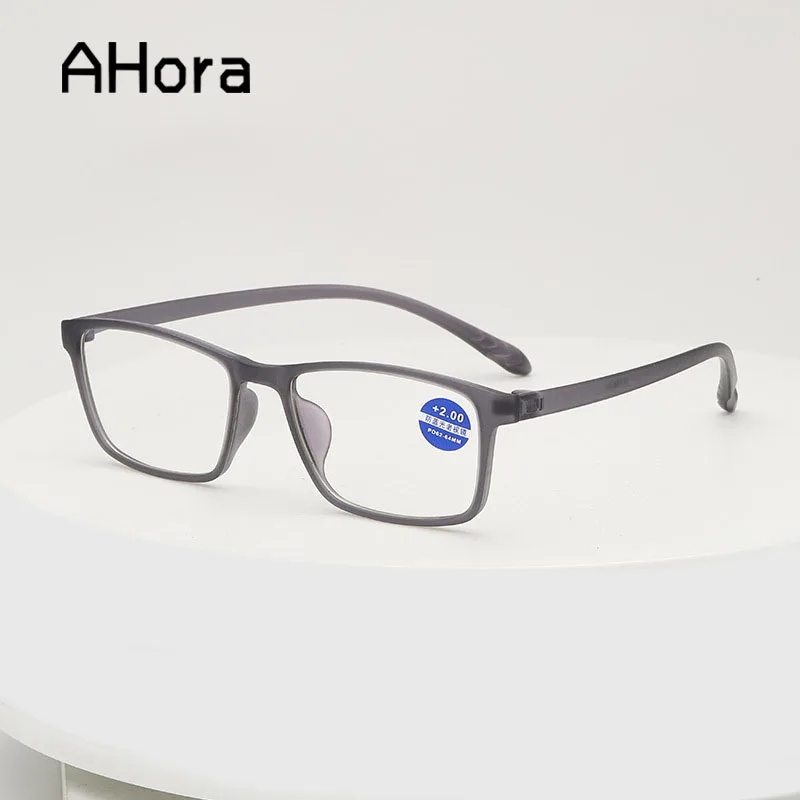 

Ahora Ultralight TR90 Anti Blue Light Reading Glasses Classic Women&Men Presbyopia Eyeglasses For Elder With Diopter +1.0to+4.0