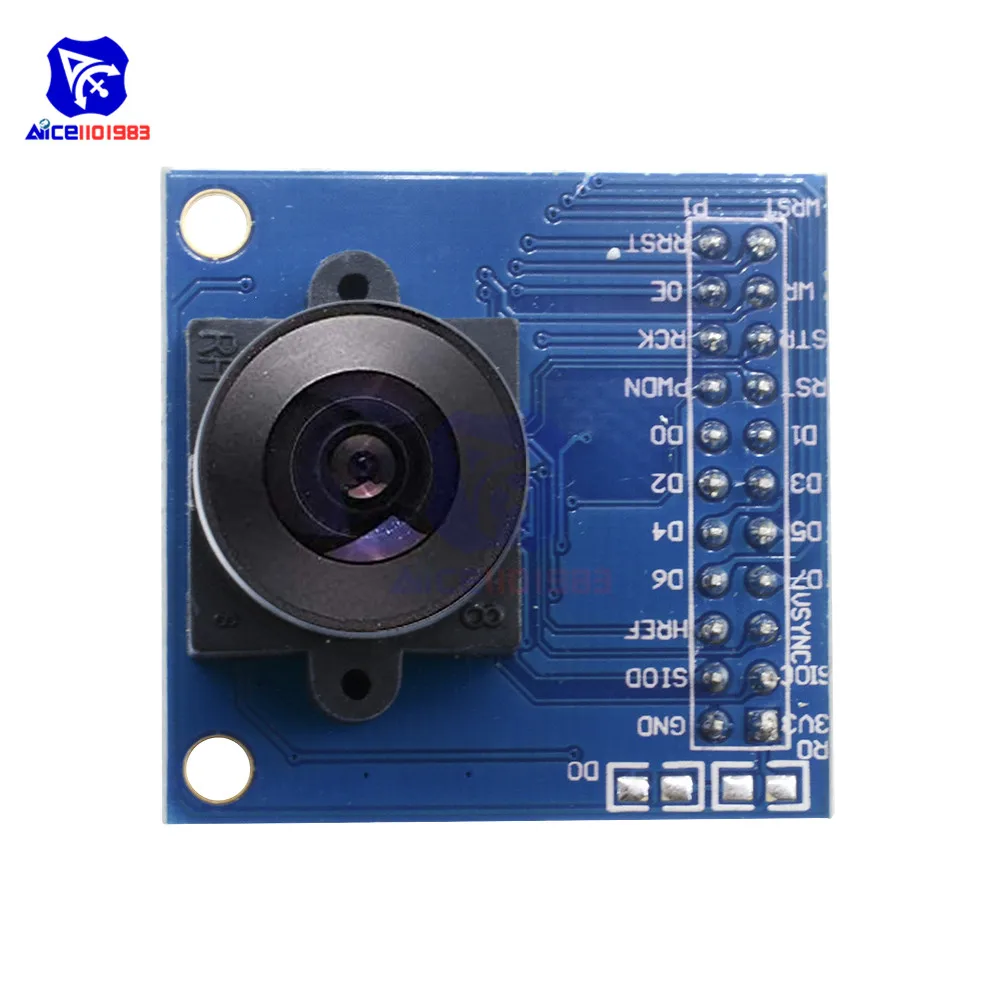 Модуль камеры diymore VGA OV7670 CMOS Объектив 640X480 SCCB I2C интерфейс для Arduino|Интегральные