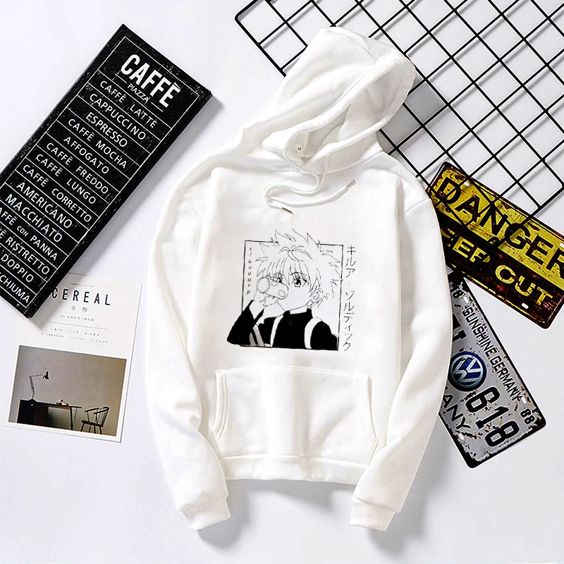 

Women's Hoodie Casual Sweatshirt Street Style Jacket Fashion Loose Naruto Japanese Anime Printed Top Harajuku Long Sleeve Hoodie