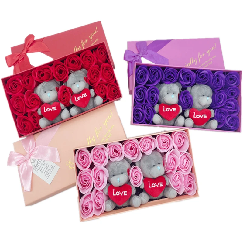 

Милый нищего медведя, плюшевые игрушки, мягкие животные, Подарочная коробка, подарок на день Святого Валентина, День матери, Рождество, день ...