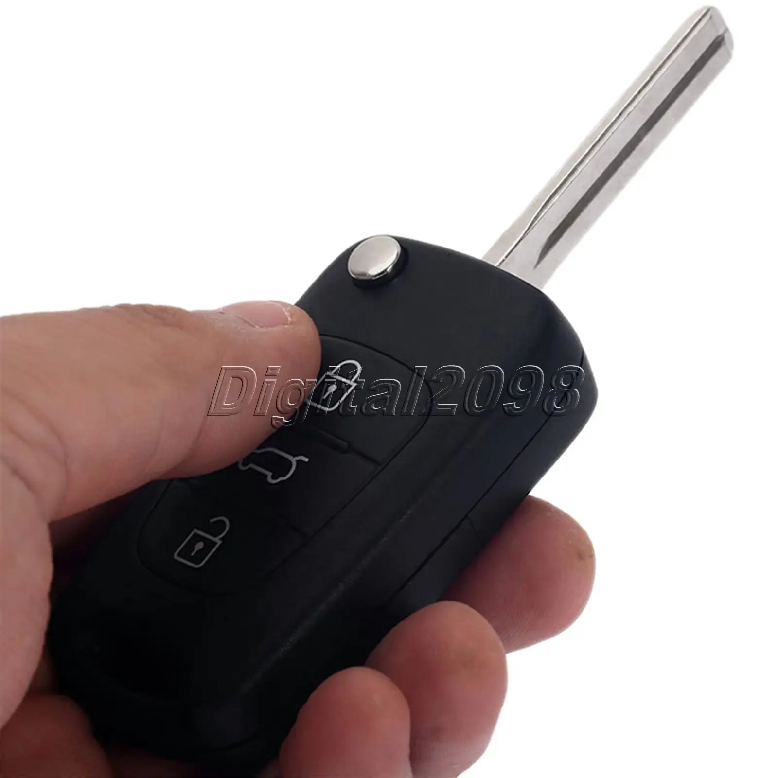 Новинка 3 кнопочный пульт дистанционного управления Yetaha Складной Корпус ключа