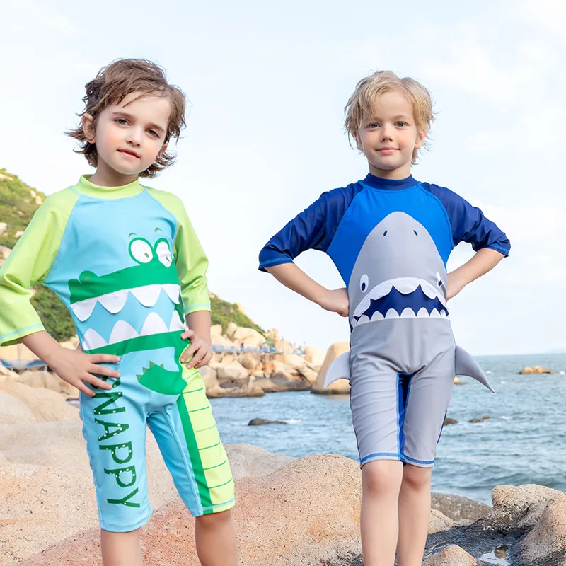 Купальник для мальчиков 2020 летние костюмы дайвинга новые детские гидрокостюмы