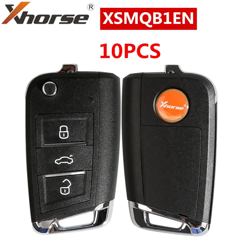 Xhorse для V W M Q B умный дистанционный ключ XSMQB1EN 3 кнопки VVDI2 VVDI инструмент ключей 10