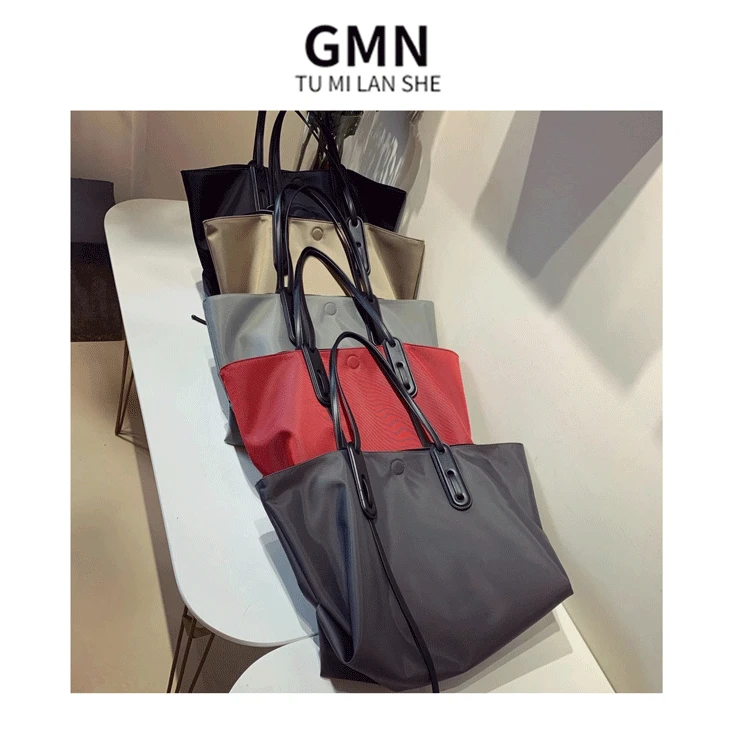 

Bag 2021 new Korean version one-shoulder handbag large-capacity Oxford cloth simple fashion all-encompassing casual tote bag