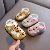 summer baby first walker beach shoes cut outs toddler shoes boys girls soft bottom comfortable syj062