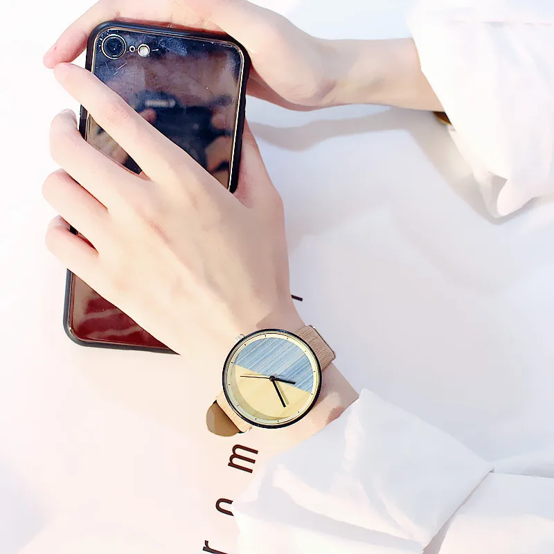 Часы наручные унисекс для девушек Простые ретро индивидуальные