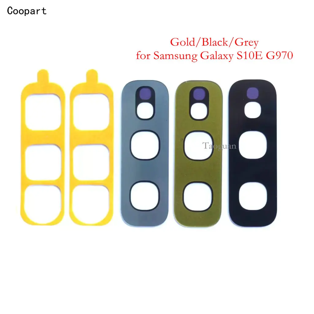 

2 шт./партия, стекло для объектива камеры Samsung Galaxy S10E G970