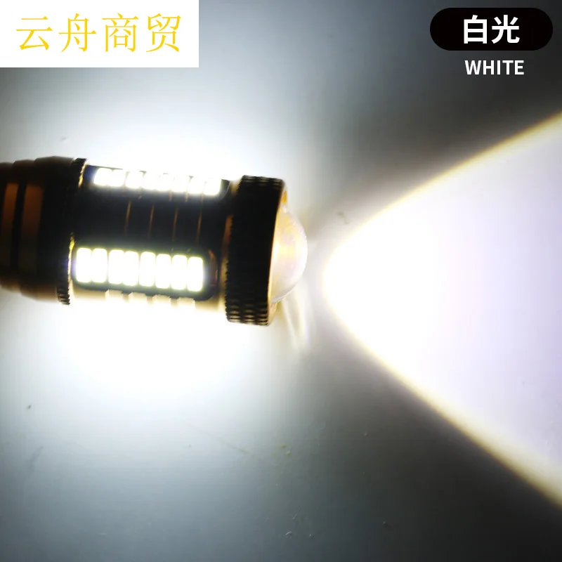 Автомобильный светодиодный фонарь заднего хода W16W T15 4014 32smd + cree 1smd 12 В|Сигнальная