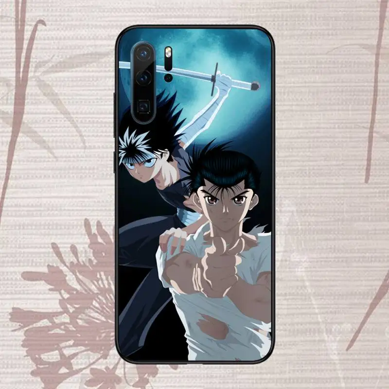 

Yu Yu Yuyu Hakusho anime Phone Case For Huawei P20 P30 P40 lite Pro P Smart 2019 Mate 10 20 Lite Pro Nova 5t