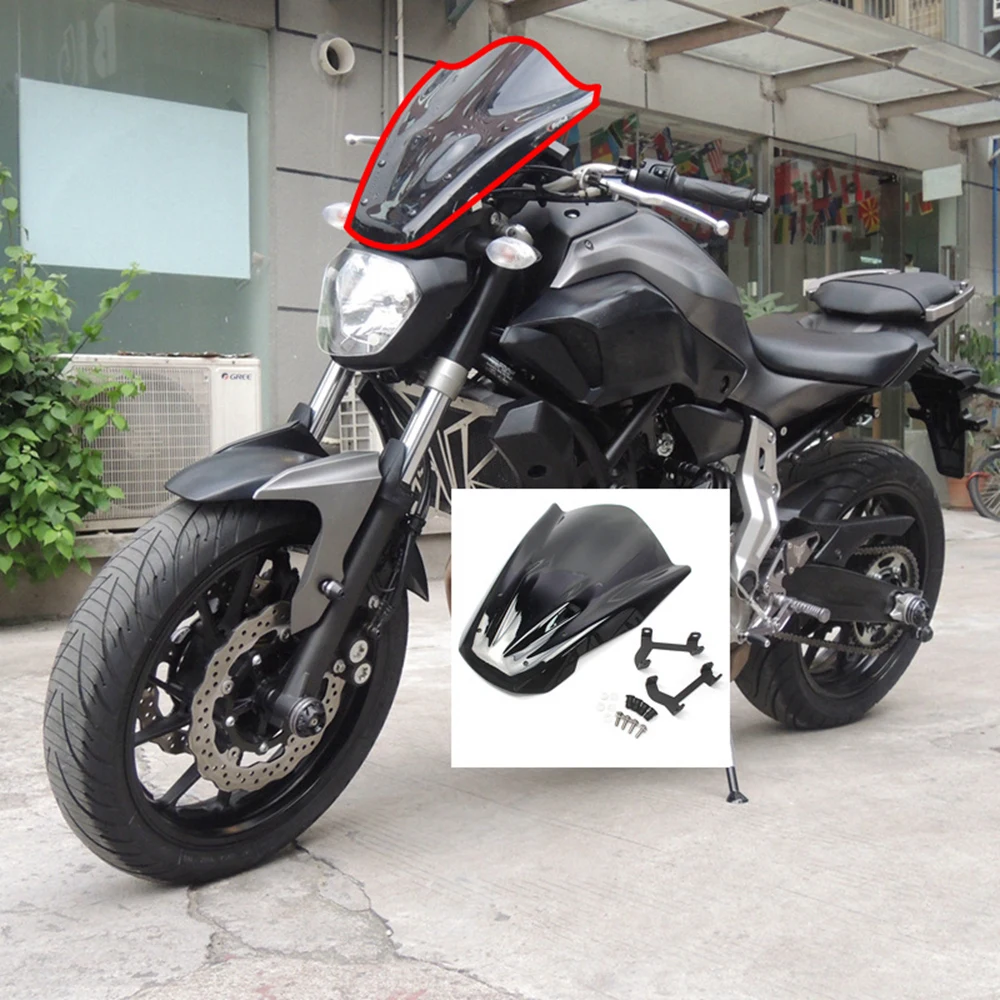 Ветровое стекло для YAMAHA мотоцикл крушение ползунки рамки Слайдеры протектор MT07 MT 07