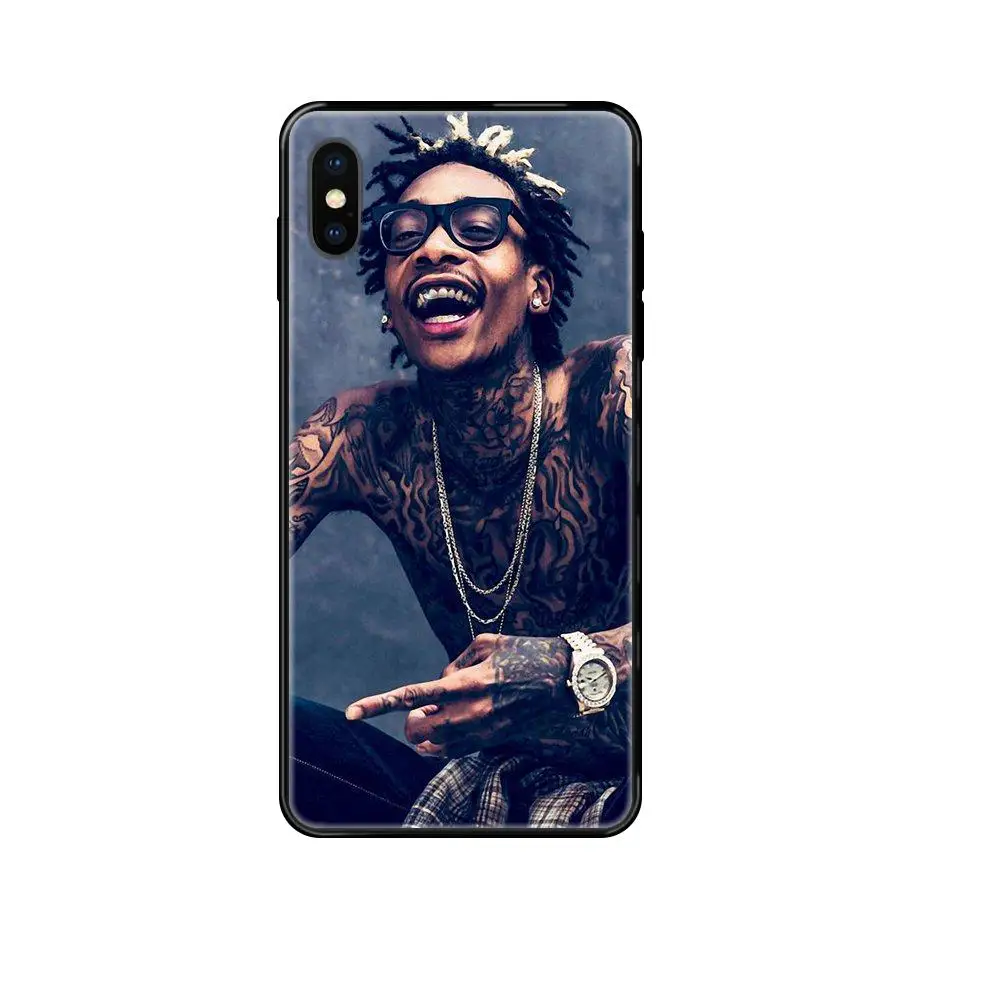 Для Huawei Honor 20 20I 20S 10 10I 6A 7A 7X 8C 8X 9 9A 9I 9X Lite Pro Wiz Khalifa Rap Hip Hop тату черный мягкий